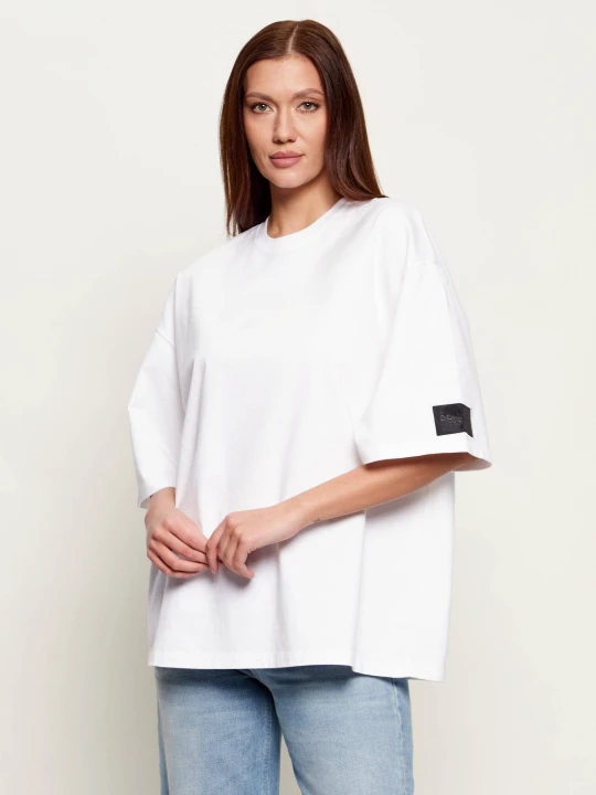 Zdjęcie produktu DONDUP - made in Italy T-shirt | Oversize fit biały