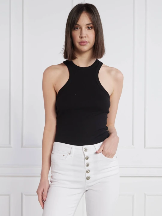 Zdjęcie produktu DONDUP - made in Italy Top CANOTTA | Slim Fit czarny