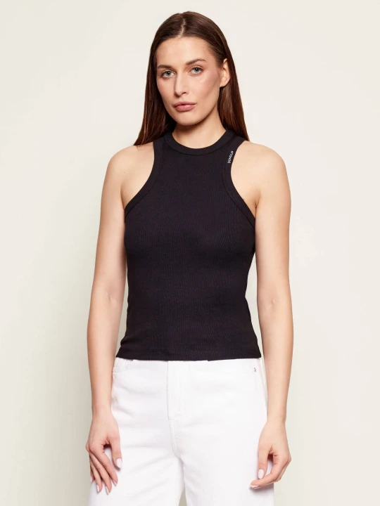 Zdjęcie produktu DONDUP - made in Italy Top | Slim Fit czarny