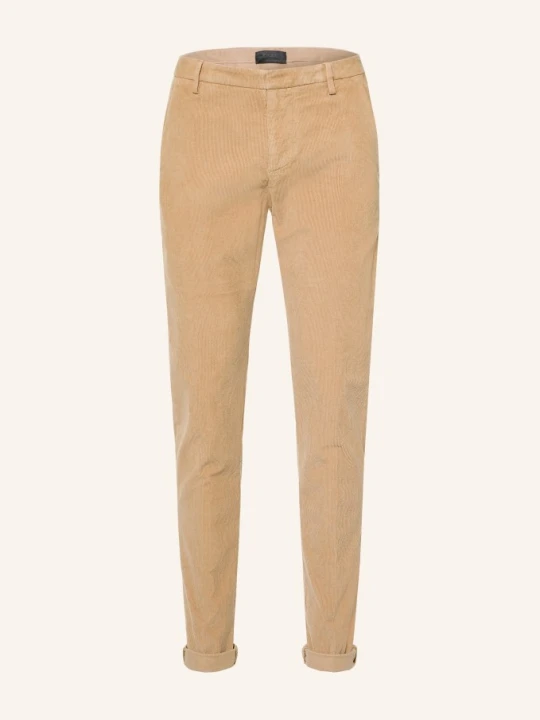 Zdjęcie produktu Dondup Spodnie Z Sztruksu Gaubert Slim Fit beige