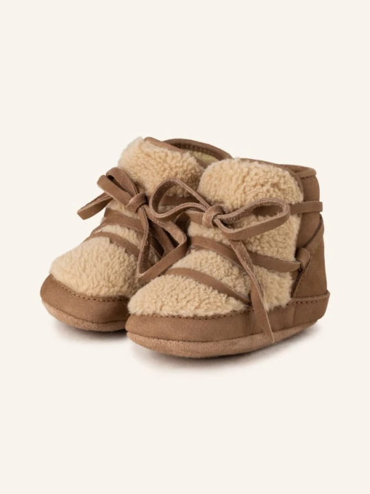 Zdjęcie produktu Donsje Buciki Do Raczkowania Inuk Lining beige JASNOBRĄZOWY