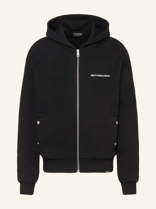 Zdjęcie produktu Don't Waste Culture Bluza Rozpinana Oversize Ale Maison schwarz CZARNY
