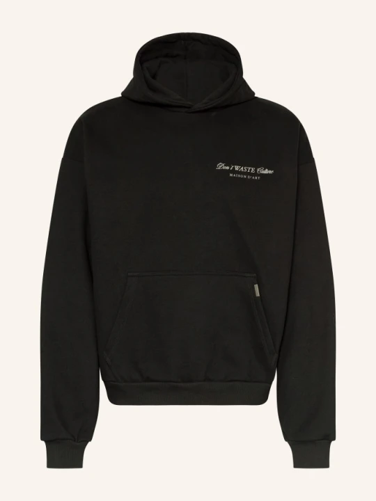 Zdjęcie produktu Don't Waste Culture Bluza Z Kapturem Ina Ornament schwarz CZARNY