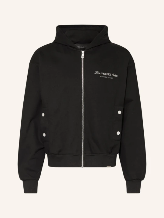 Zdjęcie produktu Don't Waste Culture Bluza Z Kapturem Isala Ornament schwarz CZARNY