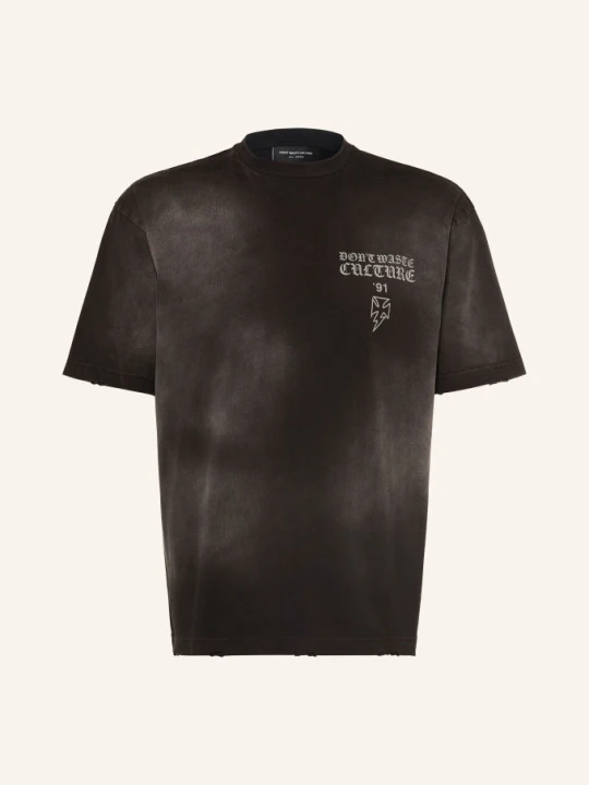Zdjęcie produktu Don't Waste Culture T-Shirt Thunder schwarz CZARNY
