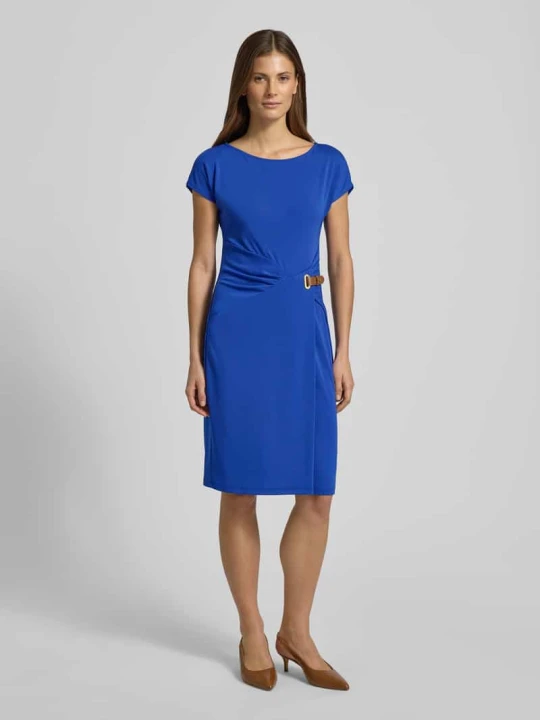 Zdjęcie produktu Dopasowana sukienka biznesowa z paskiem model 'JAVAS' Lauren Ralph Lauren Królewski niebieski