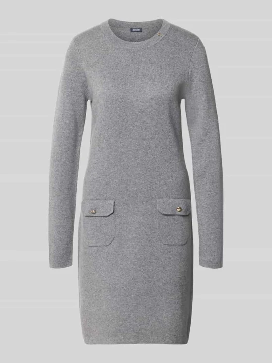 Zdjęcie produktu Dopasowana sukienka casualowa z domieszką wiskozy, wełny i kaszmiru model '264KN32Kasta' JOOP! Jasnoszary