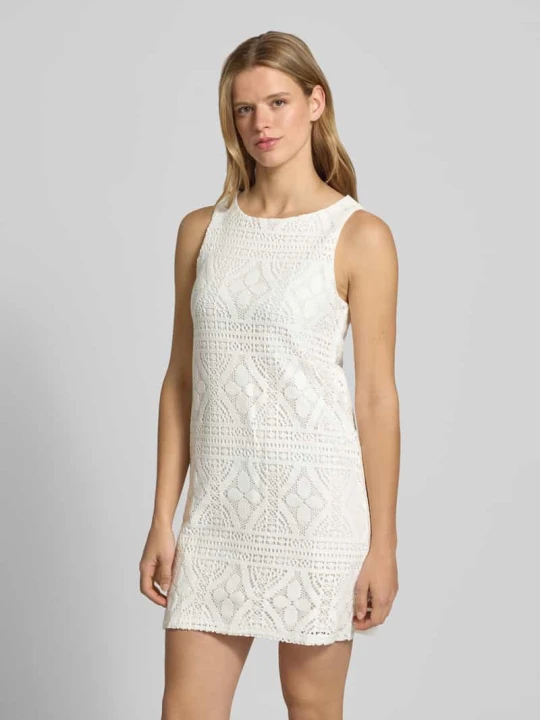 Zdjęcie produktu Dopasowana sukienka casualowa z mieszanki bawełny model 'BONNIE' Pieces Biały