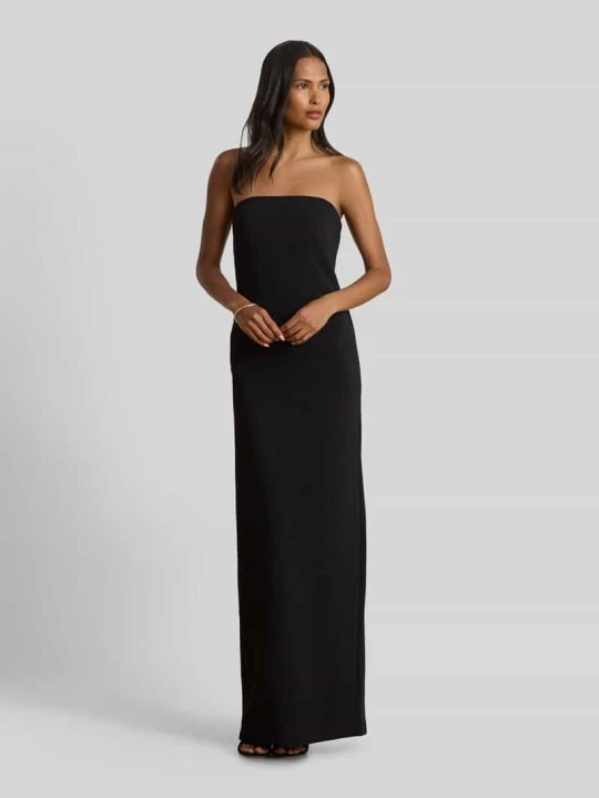 Zdjęcie produktu Dopasowana sukienka wieczorowa z wysokim rozcięciem Lauren Ralph Lauren Czarny