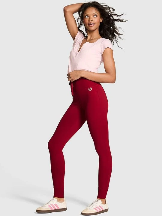 Zdjęcie produktu Dopasowane legginsy jogger Relay Victoria's Secret Czerwony