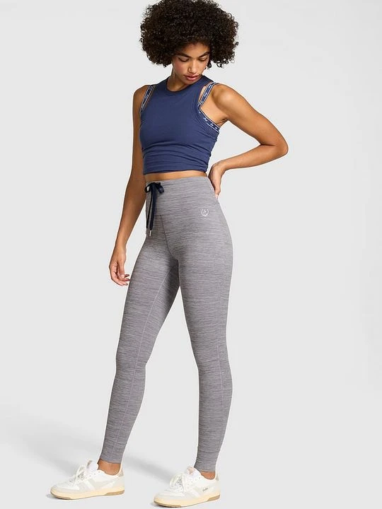 Zdjęcie produktu PINK Dopasowane legginsy jogger Relay Victoria's Secret Szary