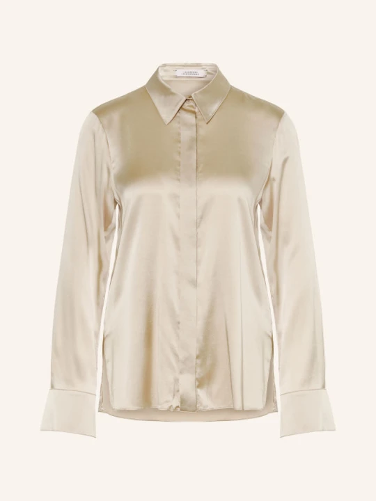 Zdjęcie produktu Dorothee Schumacher Bluzka Koszulowa Sense Of Shine Z Jedwabiem beige