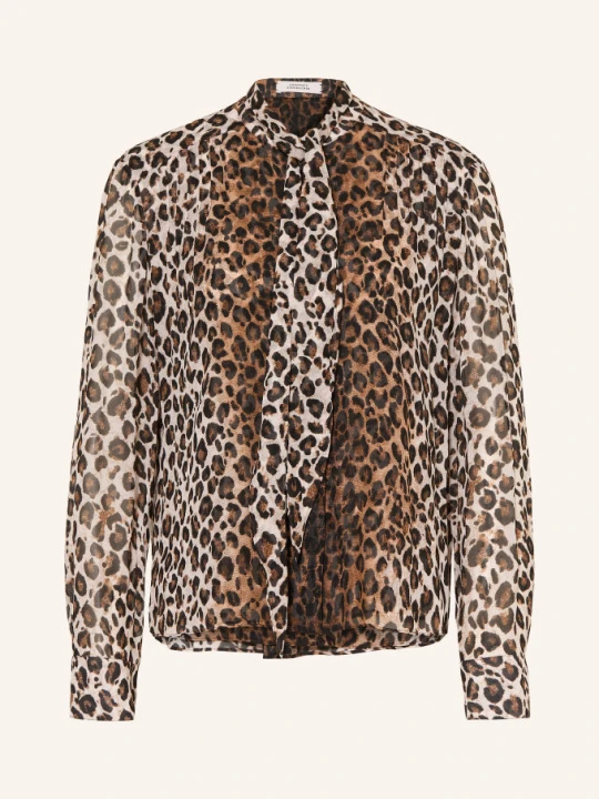 Zdjęcie produktu Dorothee Schumacher Bluzka Wild At Heart Z Odpinaną Kokardą beige