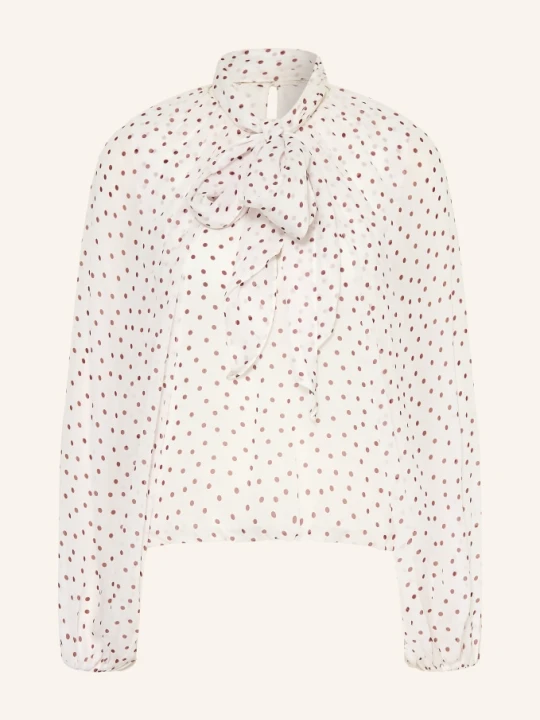 Zdjęcie produktu Dorothee Schumacher Bluzka Z Kokardą Dancing Dots rot
