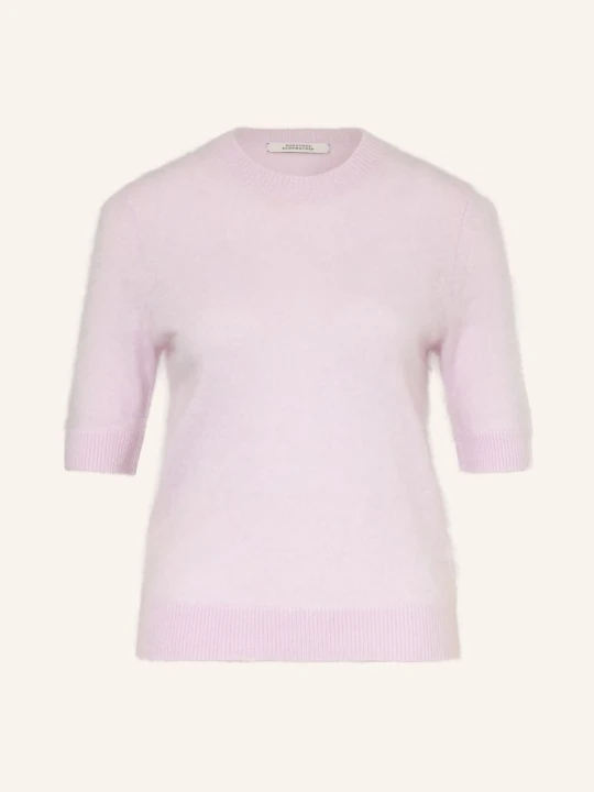 Zdjęcie produktu Dorothee Schumacher Dzianinowa Koszulka Fluffy Statements Z Kaszmirem rosa JASNOFIOLETOWY