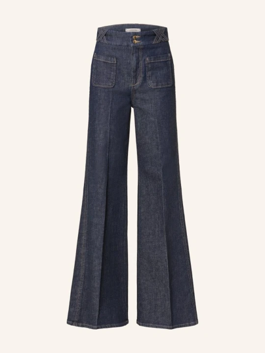 Zdjęcie produktu Dorothee Schumacher Dżinsy Z Rozszerzanymi Nogawkami blau 889 dark denim