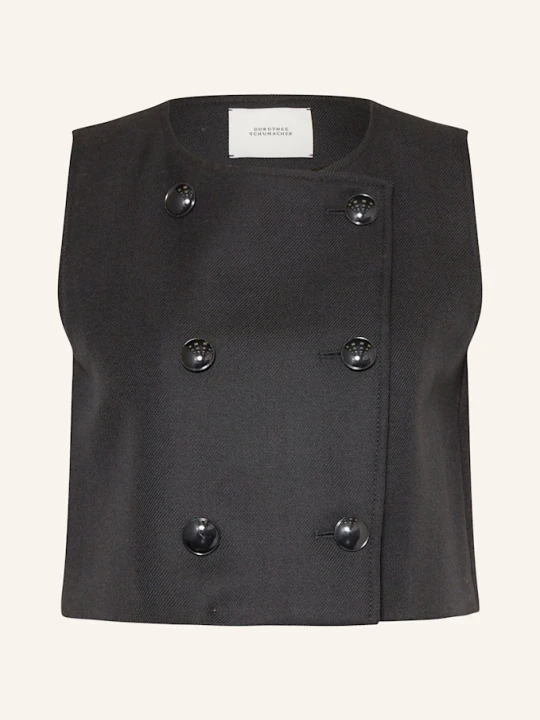 Zdjęcie produktu Dorothee Schumacher Kamizelka Typu Blezer Striking Coolness schwarz CZARNY