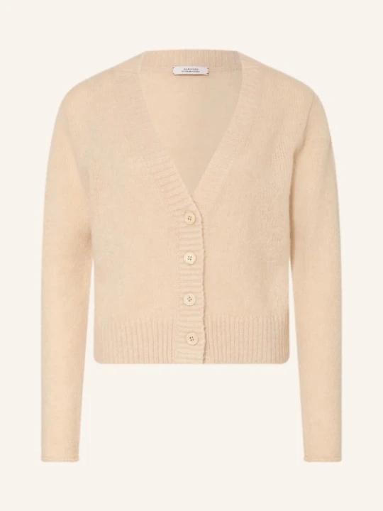 Zdjęcie produktu Dorothee Schumacher Kardigan Luxury Love Z Kaszmiru beige