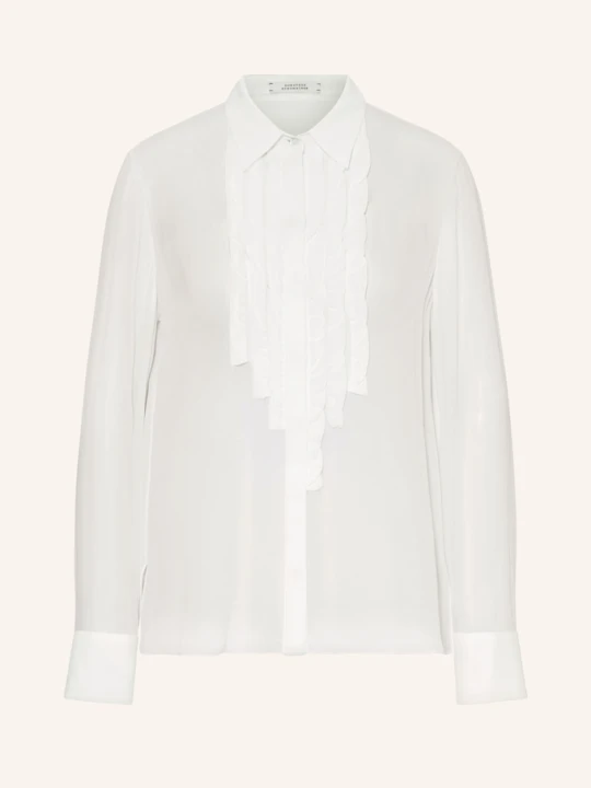 Zdjęcie produktu Dorothee Schumacher Bluzka Koszulowa Sheer Twist weiss ECRU