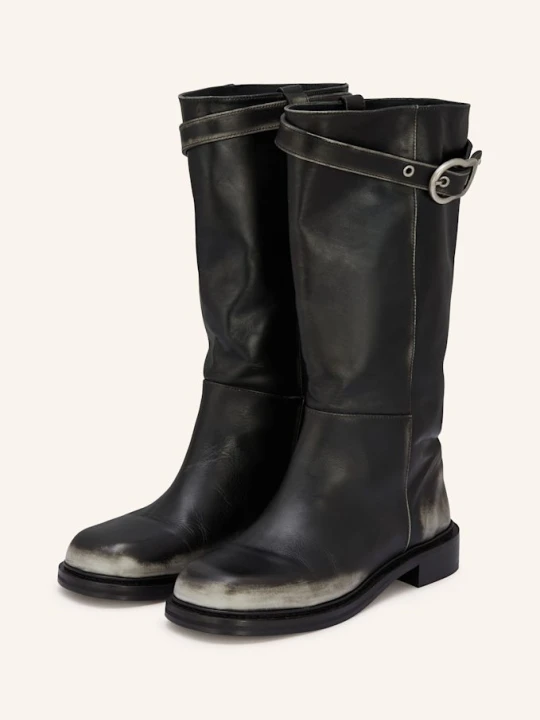 Zdjęcie produktu Dorothee Schumacher Kozaki Vintage Essence schwarz CZIEMNOSZARY