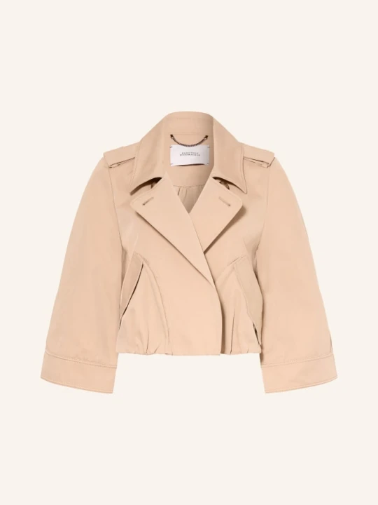 Zdjęcie produktu Dorothee Schumacher Kurtka Trenczowa Luxury Layer beige