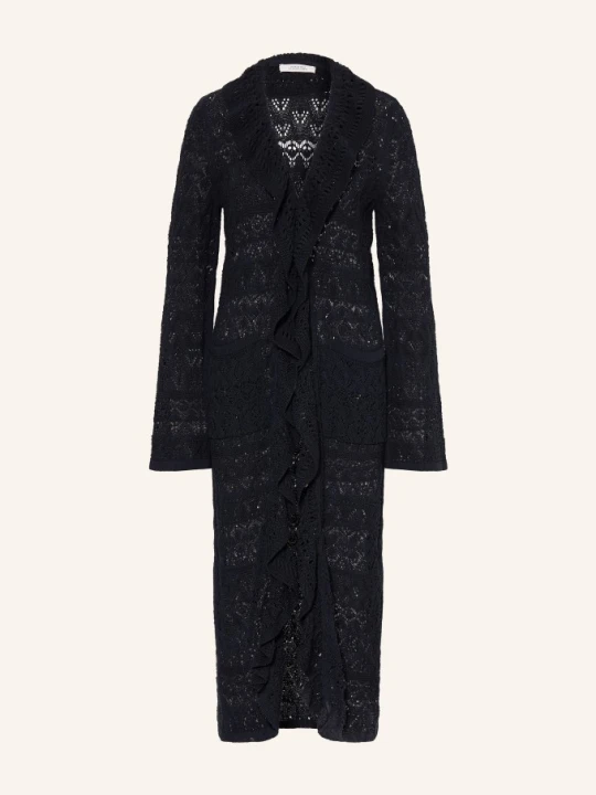 Zdjęcie produktu Dorothee Schumacher Pokrowiec Z Dzianiny Bohemian Lace Z Falbanami blau GRANATOWY