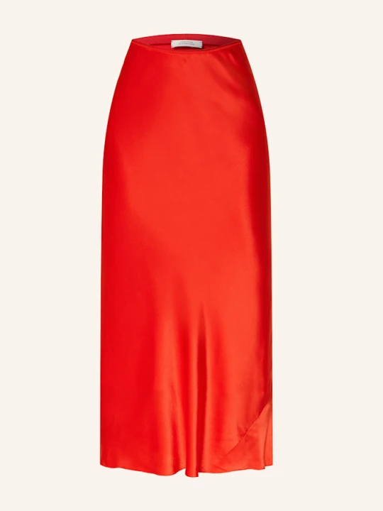 Zdjęcie produktu Dorothee Schumacher Spódnica Satynowa Sense Of Shine rot CZERWONY