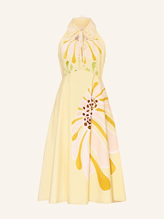 Zdjęcie produktu Dorothee Schumacher Sukienka Floral Power Z Koronką grau