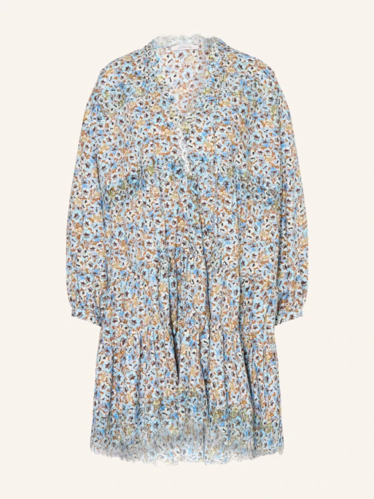Zdjęcie produktu Dorothee Schumacher Sukienka Floral Volumes Z Koronką blau