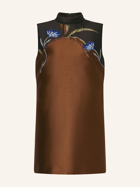 Zdjęcie produktu Dorothee Schumacher Sukienka Koktajlowa Soft Petal Z Satyny braun