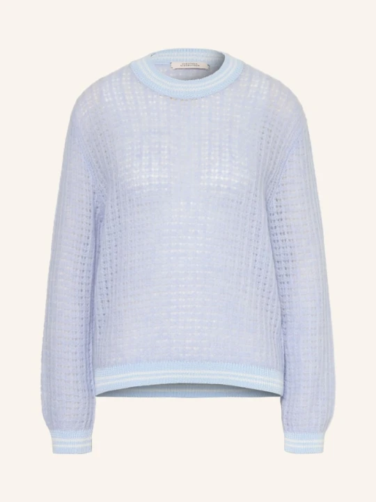 Zdjęcie produktu Dorothee Schumacher Sweter Airy Softness Z Alpaką lila JASNONIEBIESKI