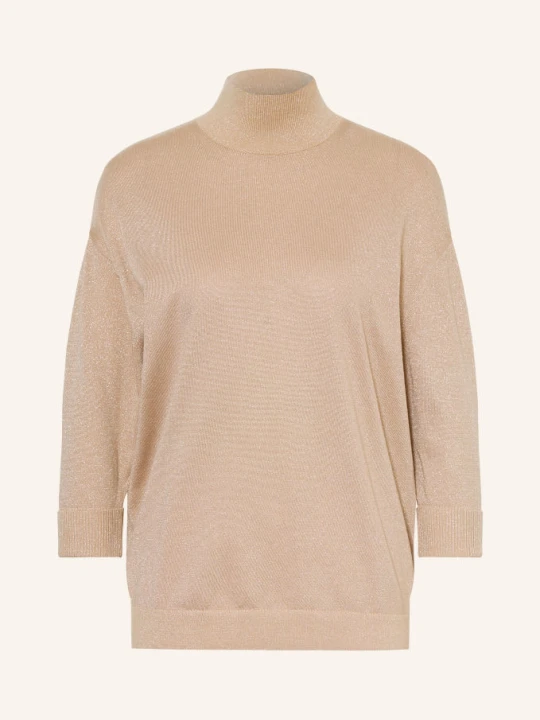 Zdjęcie produktu Dorothee Schumacher Sweter Shimmering Merino Z Rękawami 3 / 4 beige