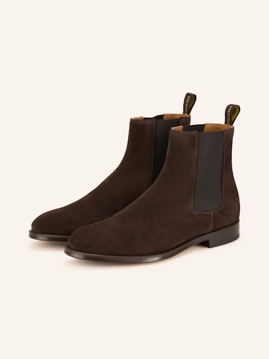 Zdjęcie produktu Doucal's Botki Chelsea Beatles braun CIEMNOBRĄZOWY