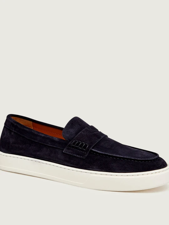 Zdjęcie produktu Doucal's Loafersy | zamsz granatowy
