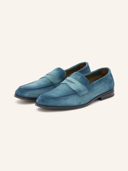 Zdjęcie produktu Doucal's Penny Loafers blau PETROL