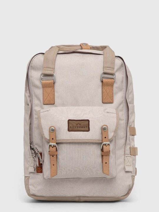 Zdjęcie produktu Doughnut plecak Macaroon Large Happy Camper 20L beżowy