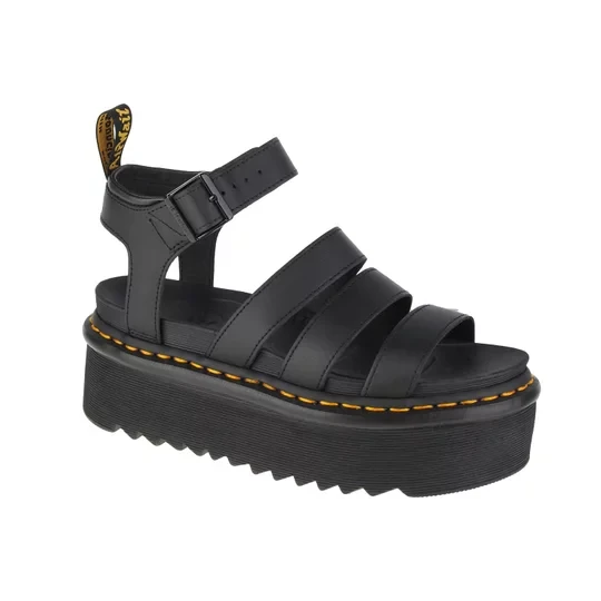 Zdjęcie produktu Dr. Martens Blaire Quad DM27296001, Damskie, Czarne, sandały, skóra powlekana, rozmiar: 41