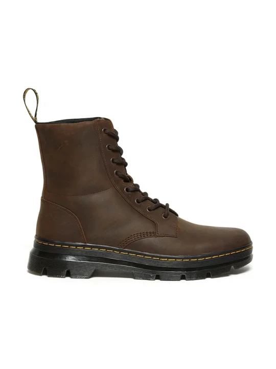 Zdjęcie produktu Dr. Martens botki skórzane Combs brązowy