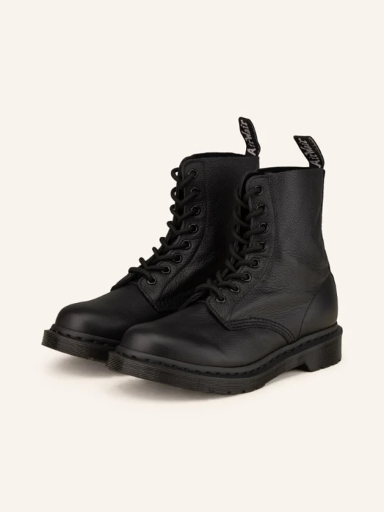 Zdjęcie produktu Dr. Martens Botki Sznurowane 1460 Pascal Mono schwarz CZARNY