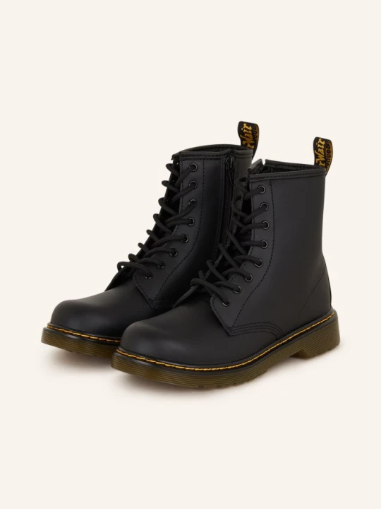 Zdjęcie produktu Dr. Martens Botki Sznurowane 1460 Softy T schwarz CZARNY