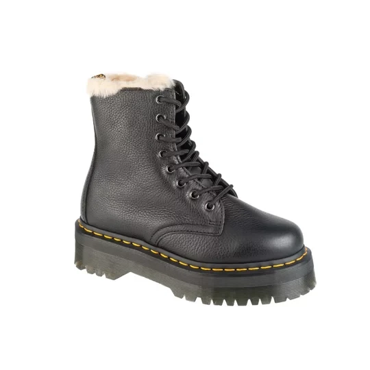 Zdjęcie produktu Dr. Martens Jadon DM25637001, Damskie, Czarne, glany, skóra licowa, rozmiar: 36