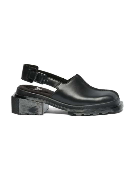 Zdjęcie produktu Dr. Martens klapki mules damskie skórzane Maybole Mule czarny