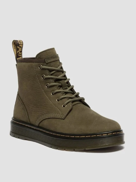 Zdjęcie produktu Dr. Martens Skórzane botki "Brookline Chukka" w kolorze khaki rozmiar: 43