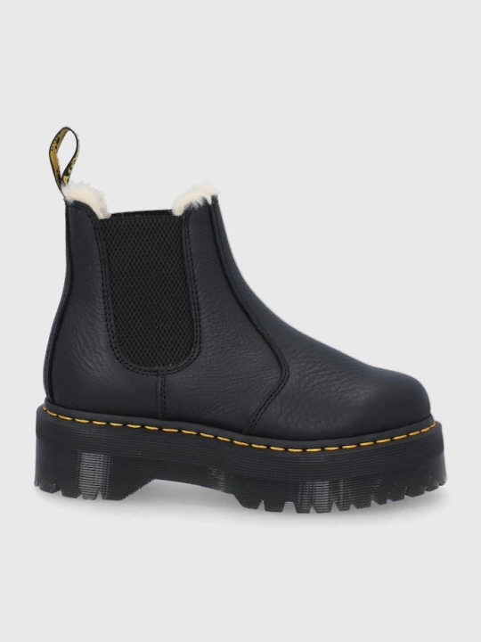 Zdjęcie produktu Dr. Martens Sztyblety skórzane Quad FL czarny