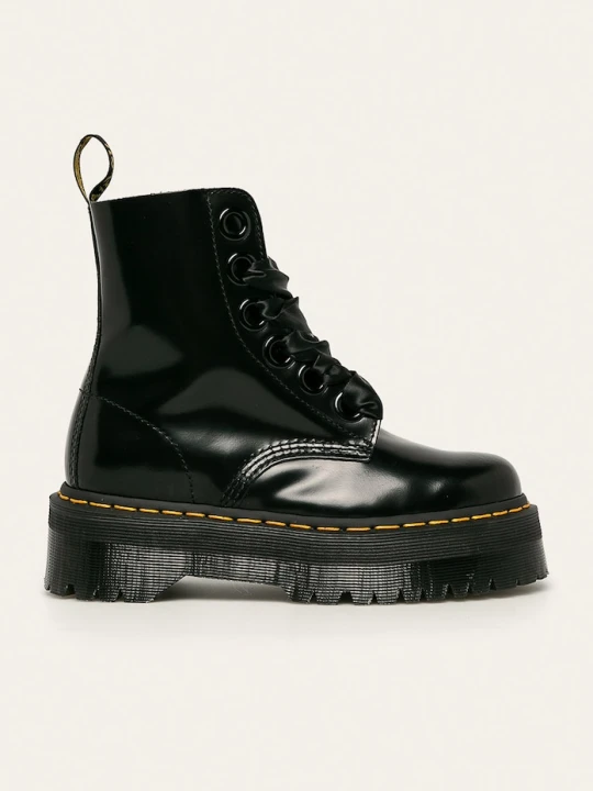 Zdjęcie produktu Dr. Martens - Workery skórzane Molly czarny