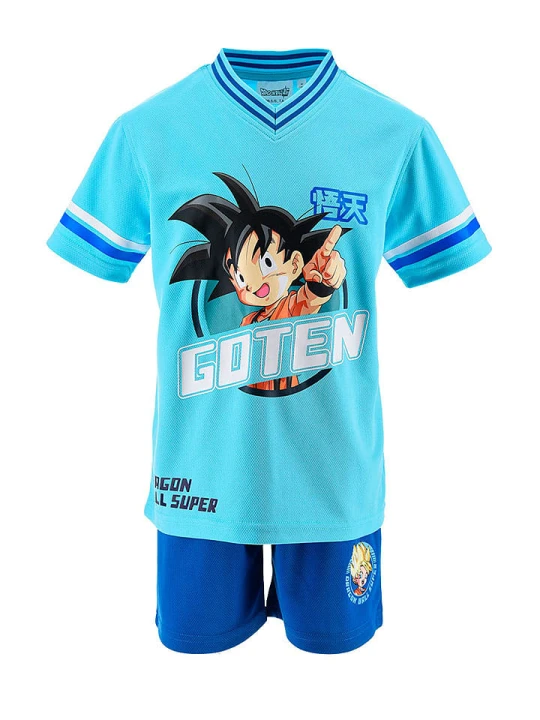 Zdjęcie produktu Dragon Ball 2-częściowy zestaw "Dragon Ball" w kolorze niebieskim rozmiar: 140