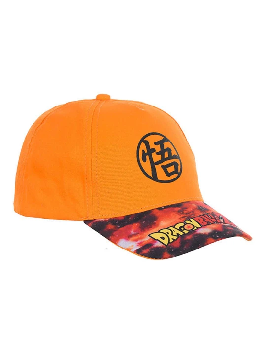 Zdjęcie produktu Dragon Ball Z Czapka "Dragon ball Z" w kolorze pomarańczowym ze wzorem rozmiar: 52 cm