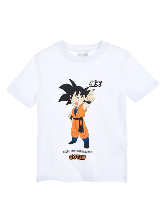 Zdjęcie produktu Dragon Ball Z Koszulka "Dragon Ball Super" w kolorze białym rozmiar: 140