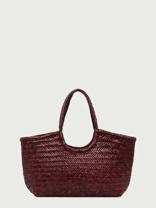 Zdjęcie produktu Dragon Diffusion torebka shopper damska skórzana bordowy