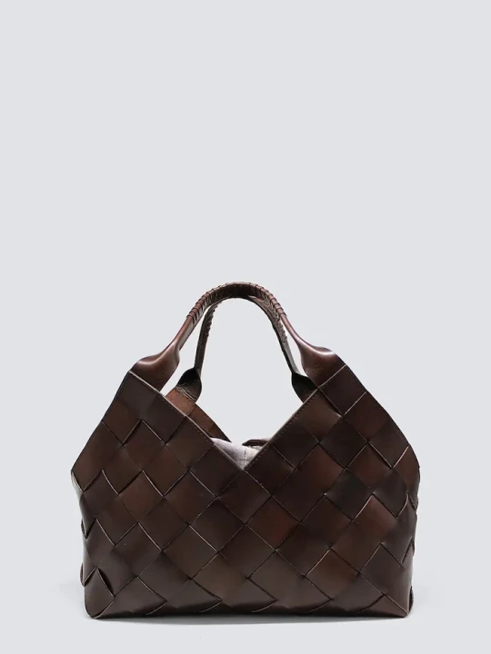 Zdjęcie produktu Dragon Diffusion torebka shopper damska skórzana brązowy